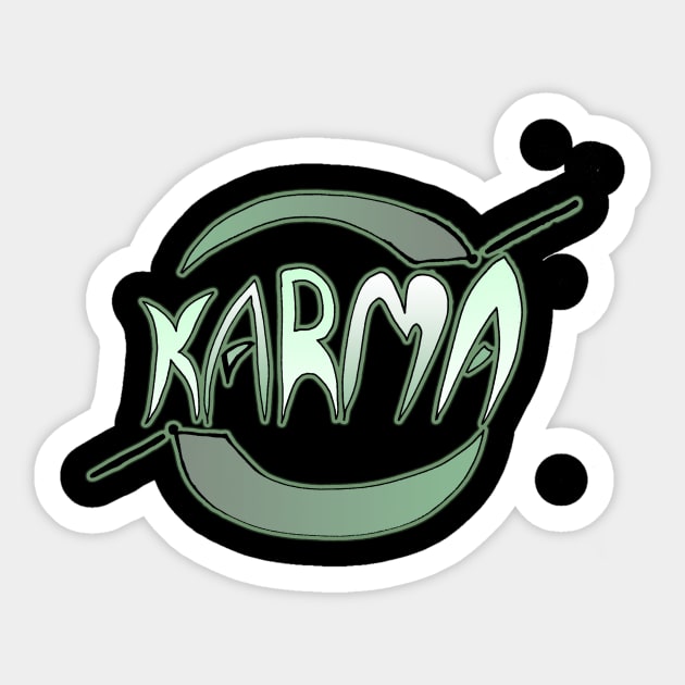 Karma Sticker by IanWylie87